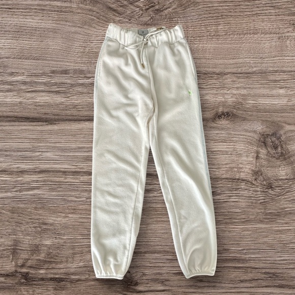 Dudley Stephens Twilight Joggers Cream Ice Blue Vello Fleece XS - Picture 2 of 8